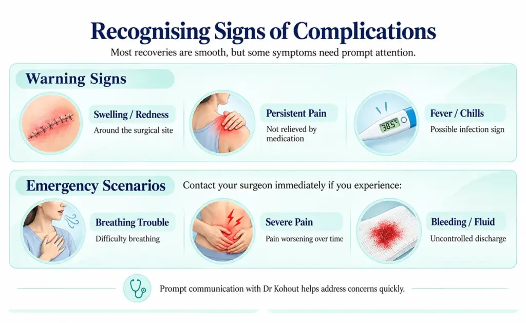 Recognising Signs of Complications